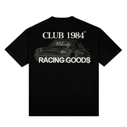 Camiseta ''RACING GOODS'' - Preta