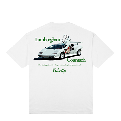 Camiseta ''SpeedStar Countach'' - Branca